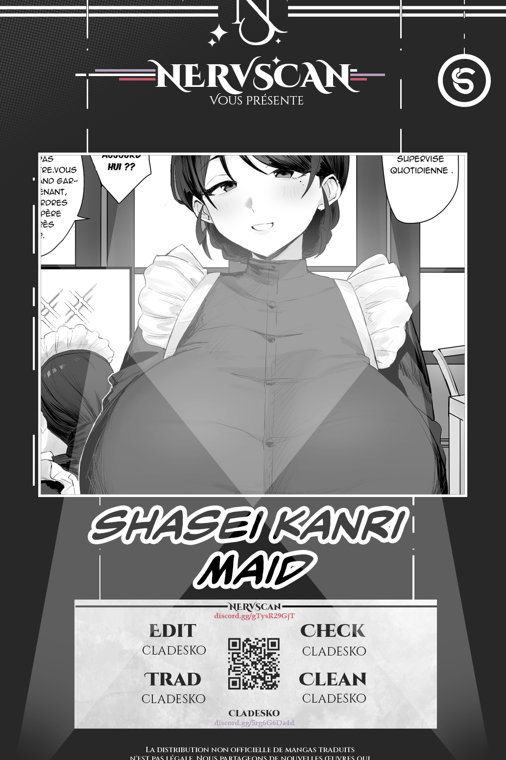 [Hotate-chan] Shasei Kanri Maid | Semen Milk Maid [french] nervscan]
