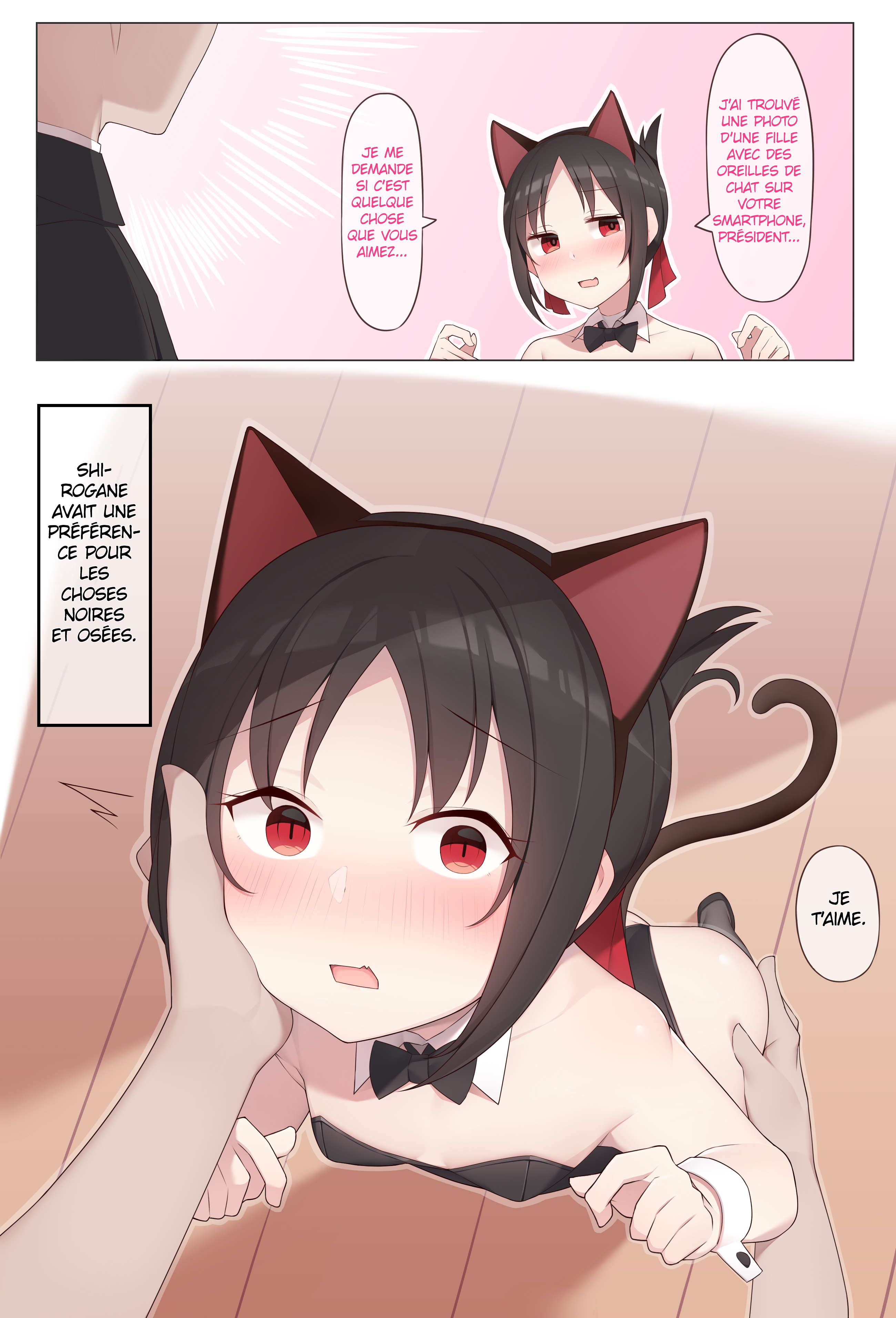 Mademoiselle Kaguya et les oreilles de chat